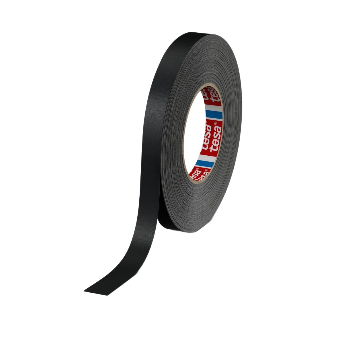 Tesa Tesa 4651 04651-00545-00 Cloth Tape, 50m x 12mm, Black, Acrylic Coated Finish