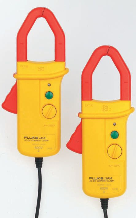 Fluke I1010 Multimeter Current Clamp Adapter, 1000A DC Max, AC/DC Adapter, 600A ac AC Max, Voltage Output - UKAS