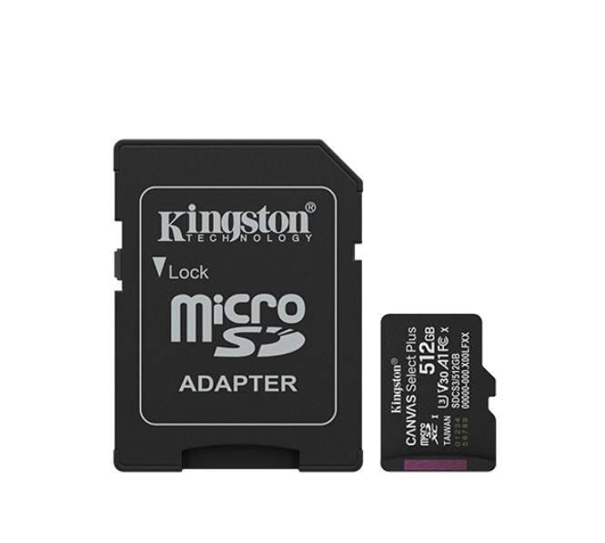 512 GB MicroSDXC Micro SD Card, Class 10, UHS-I