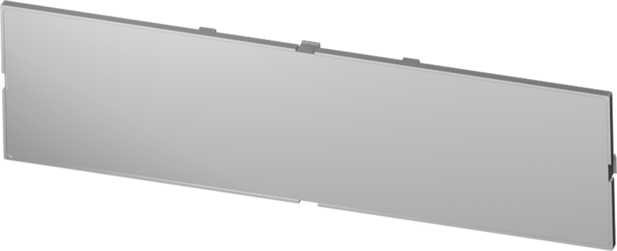 Italtronic Grey Polycarbonate Front Panel, for Use with Modulbox XTS
