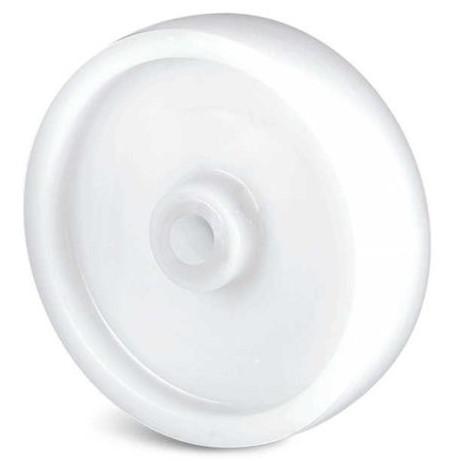 Guitel Hervieu White Polypropylene Impact Resistant Trolley Wheel, 160kg