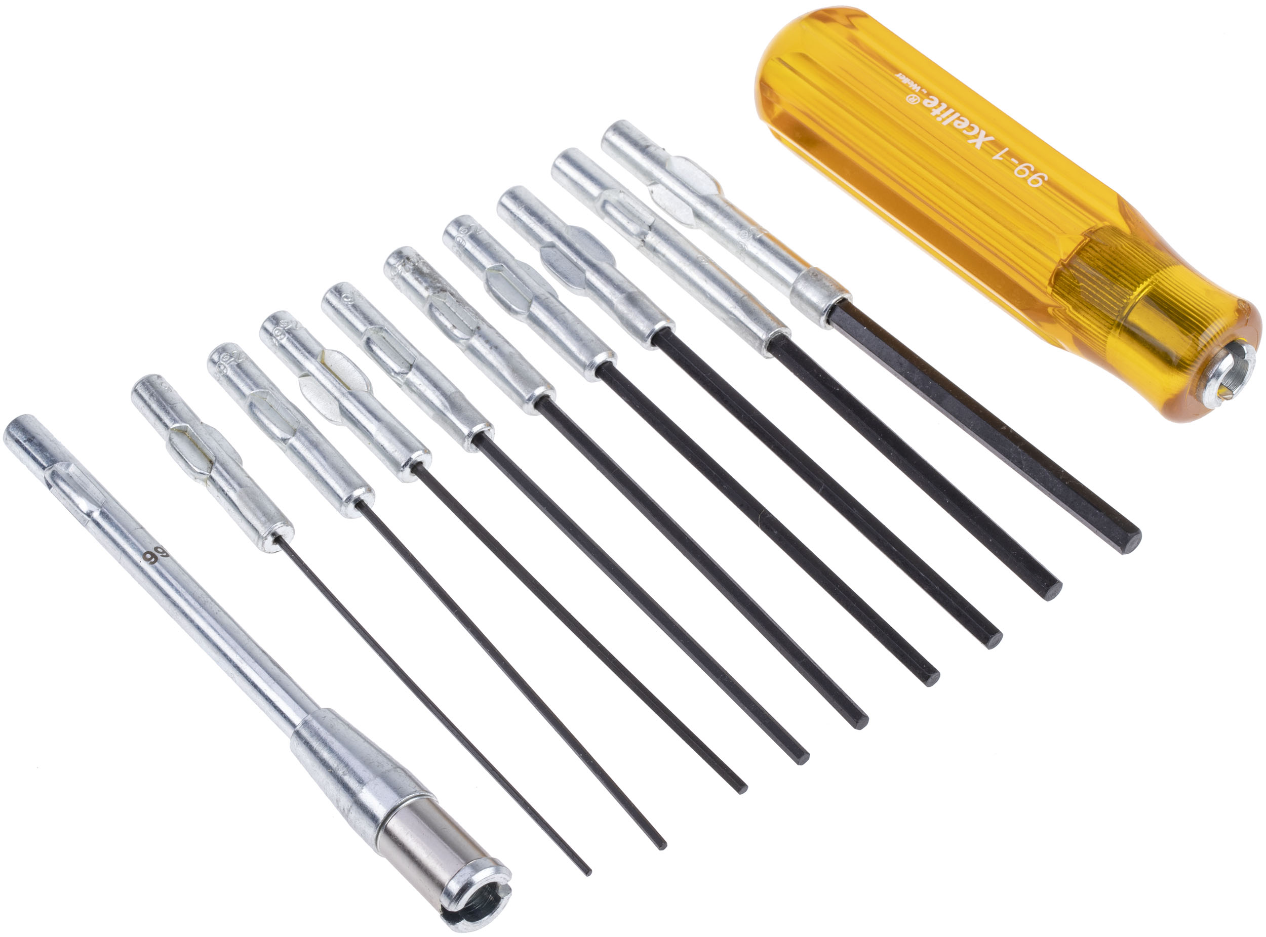 Weller Xcelite Hexagon Interchangeable Screwdriver Set, 11-Piece
