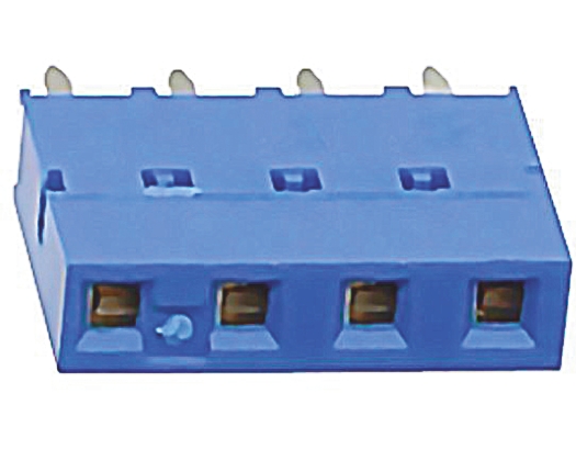 Amphenol Communications Solutions Dubox Series Straight Through Hole Mount PCB Socket, 4-Contact, 1-Row, 2.54mm Pitch,