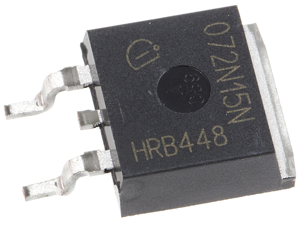Infineon OptiMOS 3 Type N-Channel MOSFET, 100 A, 150 V Enhancement, 3-Pin TO-263