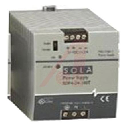 SolaHD SDP Switched Mode DIN Rail Power Supply, 85 → 132 V ac, 176 → 264 V ac / 90 → 375V dc ac,