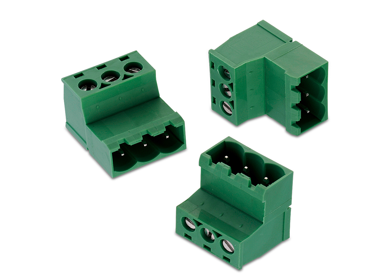 Wurth Elektronik 3485 Series Pluggable Terminal Block, 4-Contact, 5.08 mm Pitch, 1-Row