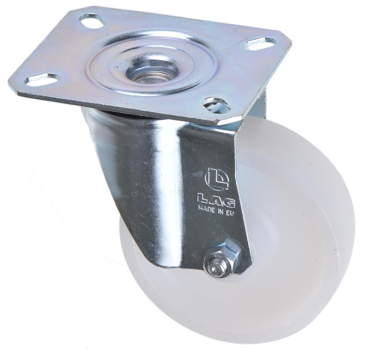 LAG Swivel Castor Wheel, 120kg Capacity, 100mm Wheel