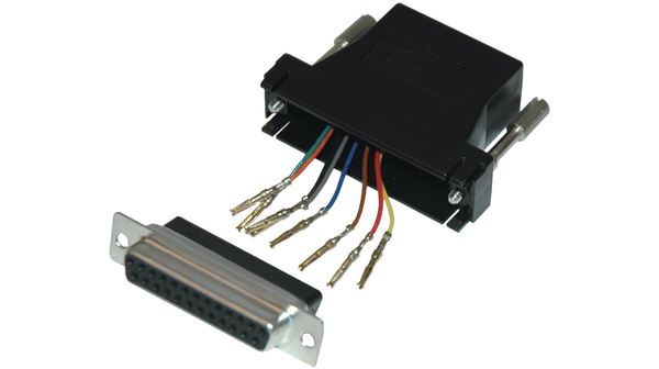 Encitech Connectors 2112 Series Steel D Sub Backshell, 25 Way