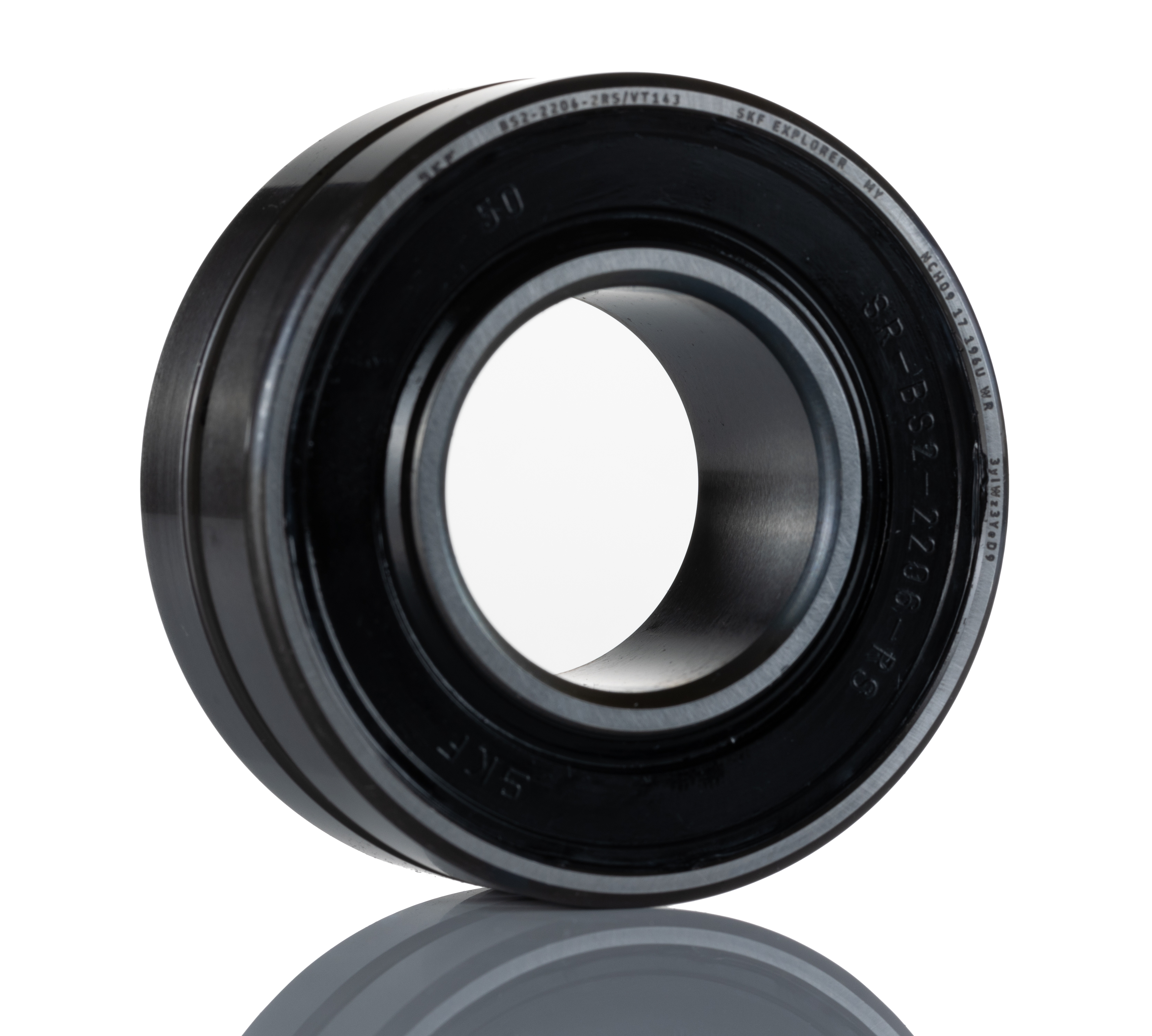 SKF BS2-2206-2RS/VT143 Tapered 30 mm ID Roller Bearing, 62 mm OD