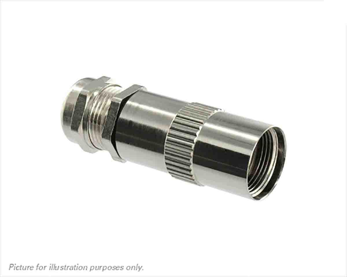 Souriau Sunbank by Eaton, UT0Size 14 Straight Cable Clamp With Strain Relief, For Use With UT0 Series Connectors