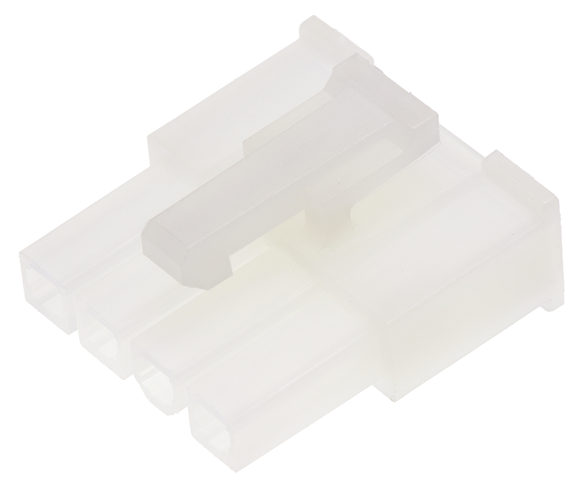 Molex, Mini-Fit Jr Female Connector Housing, 4.2mm Pitch, 4 Way, 1 Row