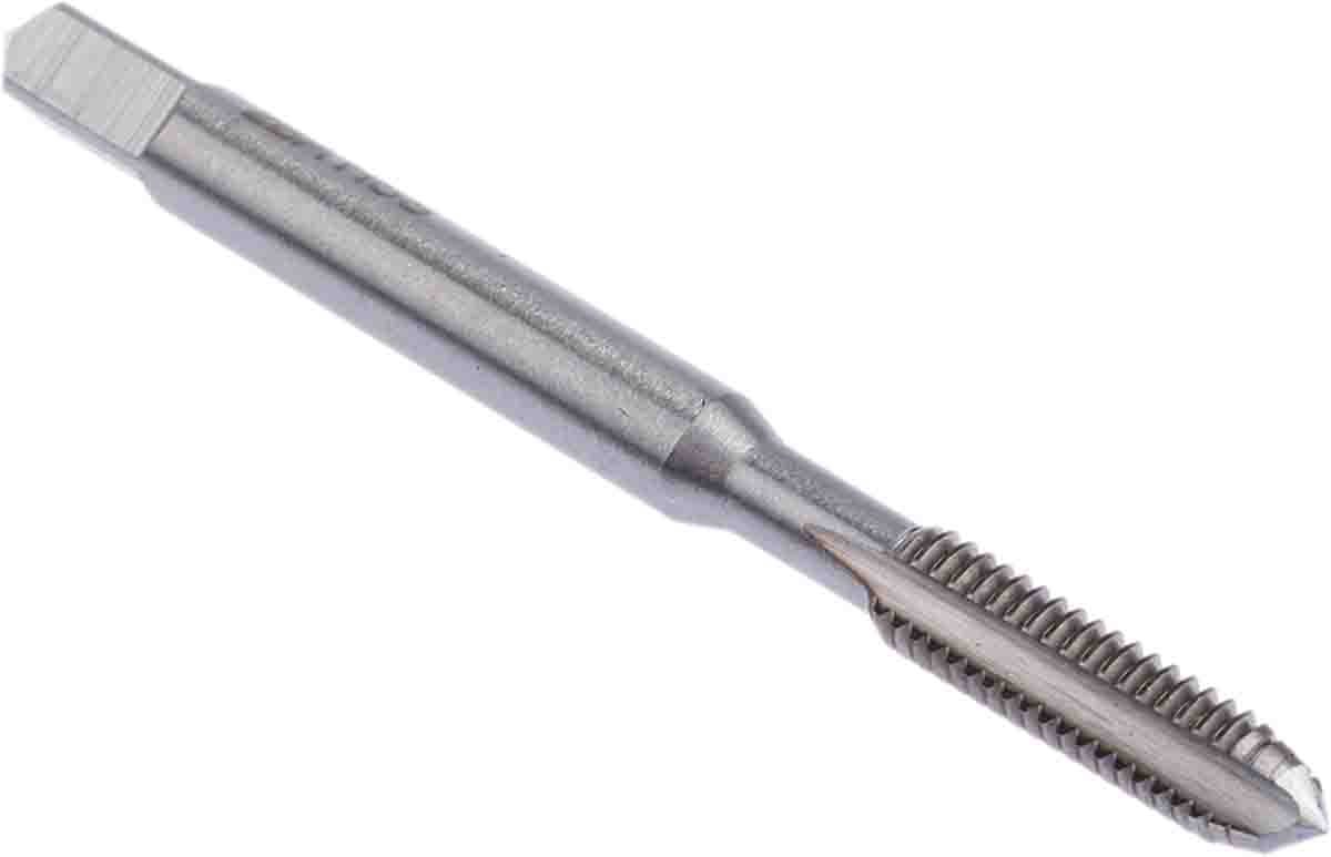 RS PRO Tap Set HSS 2-Piece 0.81mm Pitch BA Standard Hand Tap #2 BA Thread