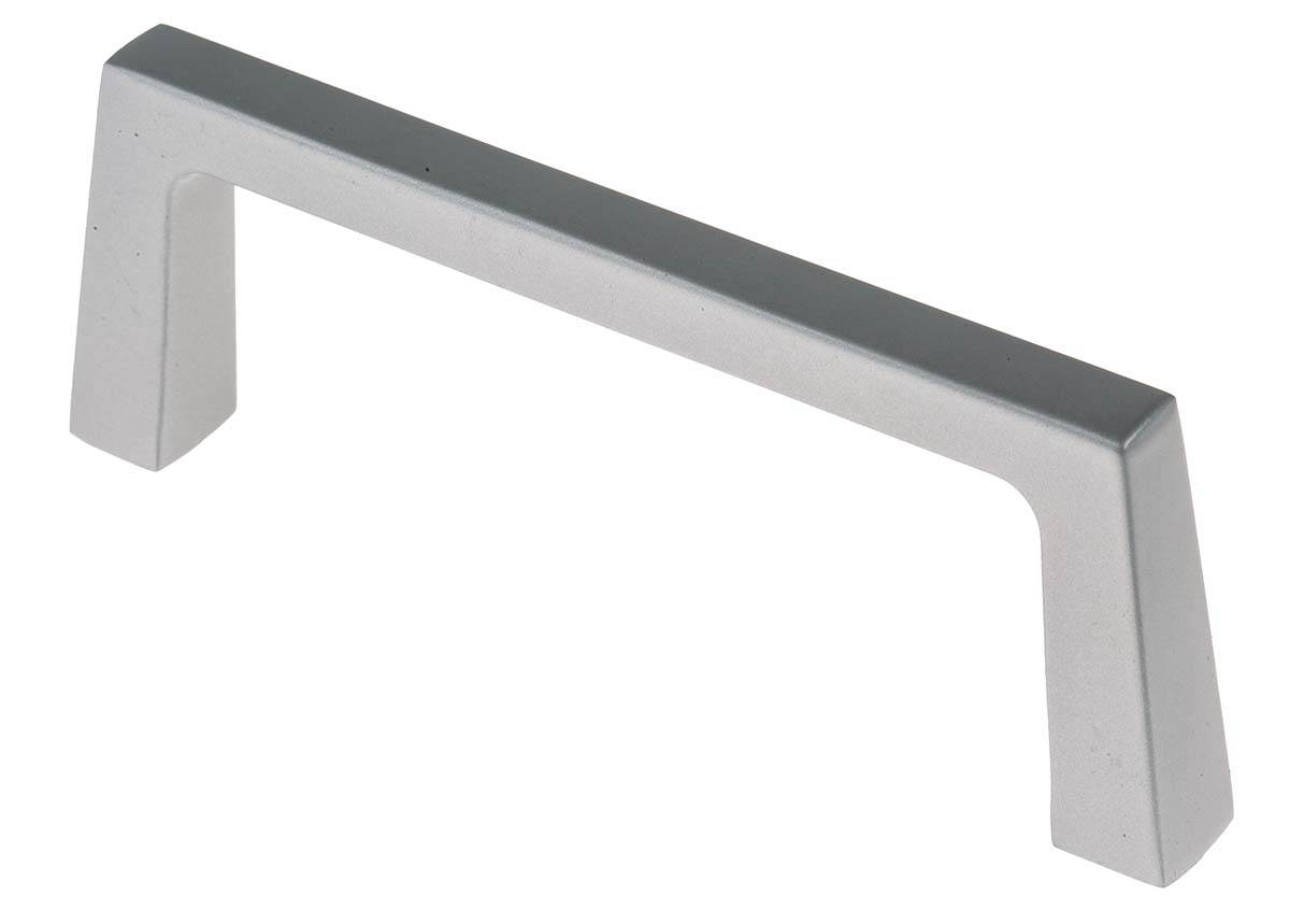 RS PRO Silver Aluminium Handle 50 mm Height, 14.5mm Width, 140mm Length