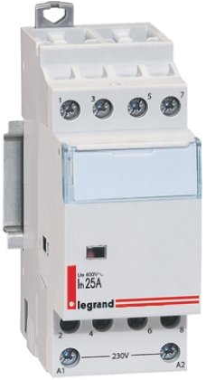 Legrand CX3 Contactor, 230 V ac Coil, 25 A