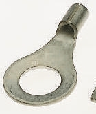RS PRO Uninsulated Ring Terminal, M3 Stud Size, 0.5mm² to 1.5mm² Wire Size