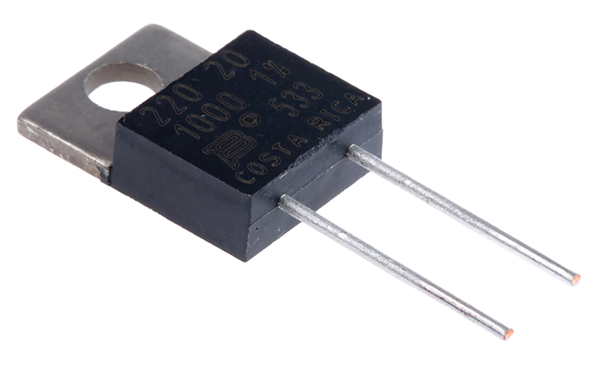 Bourns 100Ω Metal Film Resistor 20W ±1% PWR220T-20-1000F