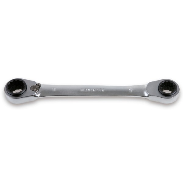BETA Double Ended Open Spanner, 8 x 10mm, Metric, , Double Ended, 160 mm Overall