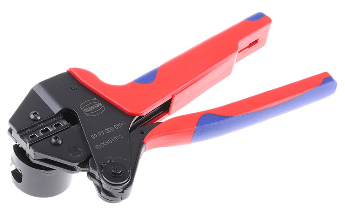 HARTING Hand Crimp Tool for Han-Fast Lock Contacts, 4 → 10mm² Wire