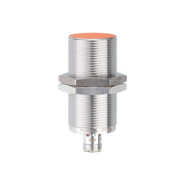 ifm electronic Inductive Threaded Barrel Proximity Sensor, M30, 1 → 10 mm Detection, PNP/NPN NO/NC, 15 →