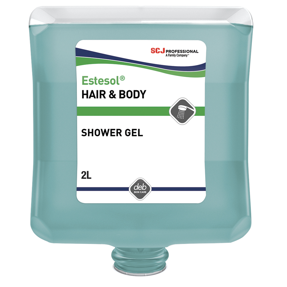 SCJ Professional Estesol® Hair & Body Hair & Body Shower Gel - 2L Cartridge