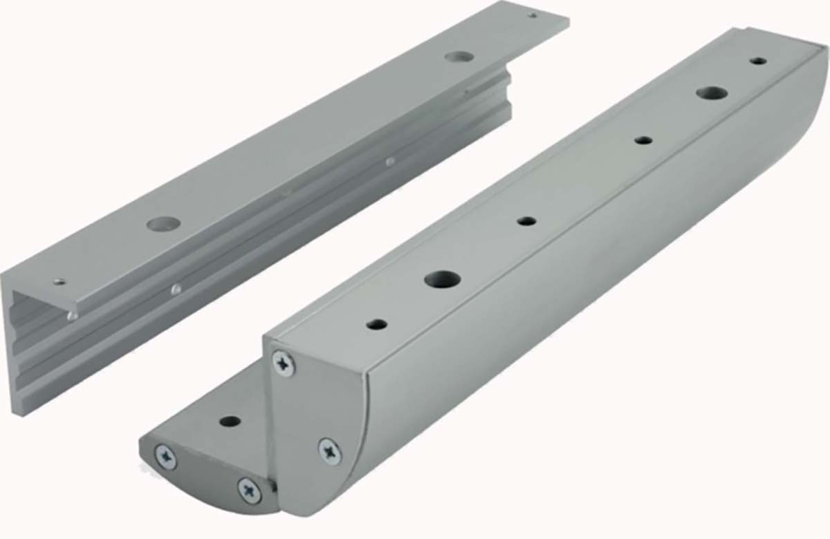 RS PRO Z-L Bracket for Magnetic Locks