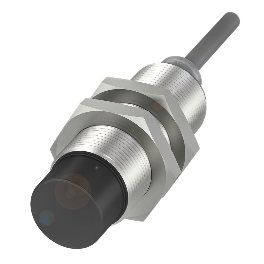 BALLUFF Inductive Threaded Barrel Proximity Sensor, M18, 16 mm Detection, PNP NO, 10 → 30 V dc