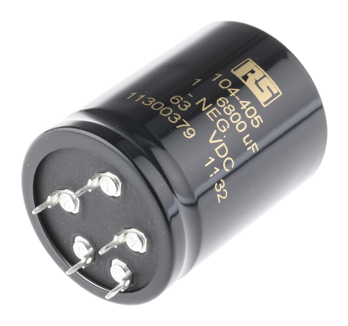 KEMET 6800μF Aluminium Electrolytic Capacitor 63V dc, PCB Mount - ALP20A682DD063