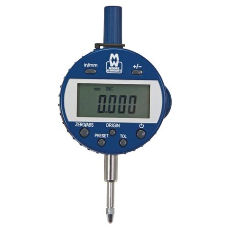 Moore & Wright MW430-03DABSImperial, Metric Plunger Digital Indicator, 0 → 50.8 mm Measurement Range, 0.001