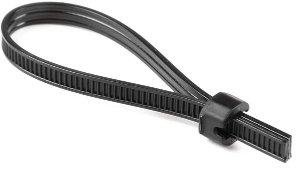 HellermannTyton Cable Ties, 500m x 4.5 mm, Black Polyamide 6.6 (PA66), Pk-4