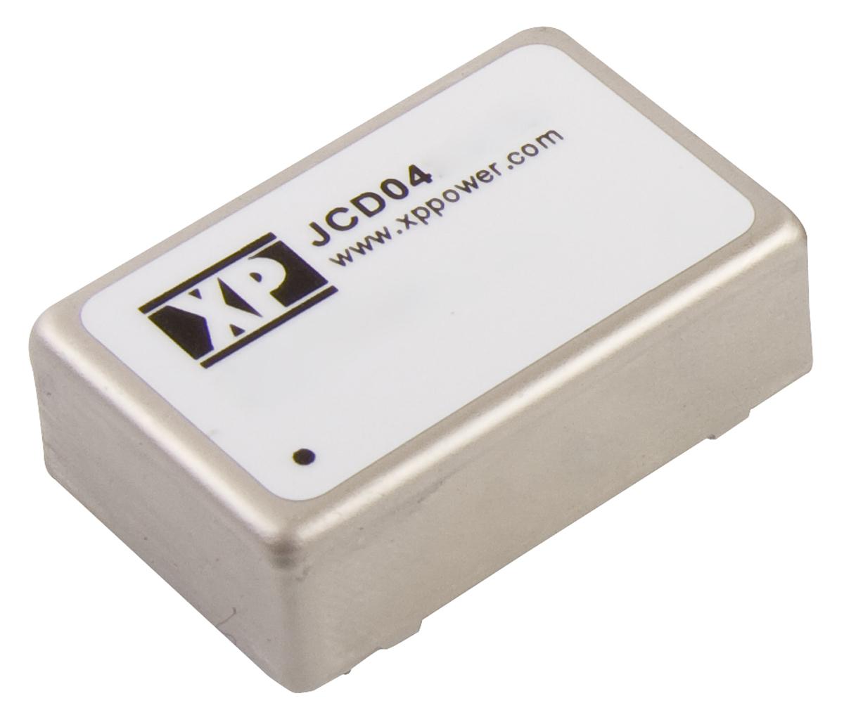 XP Power JCD DC-DC Converter, 9V dc/ 444mA Output, 18 → 36 V dc Input, 4W, Through Hole, +100°C Max Temp -40°C