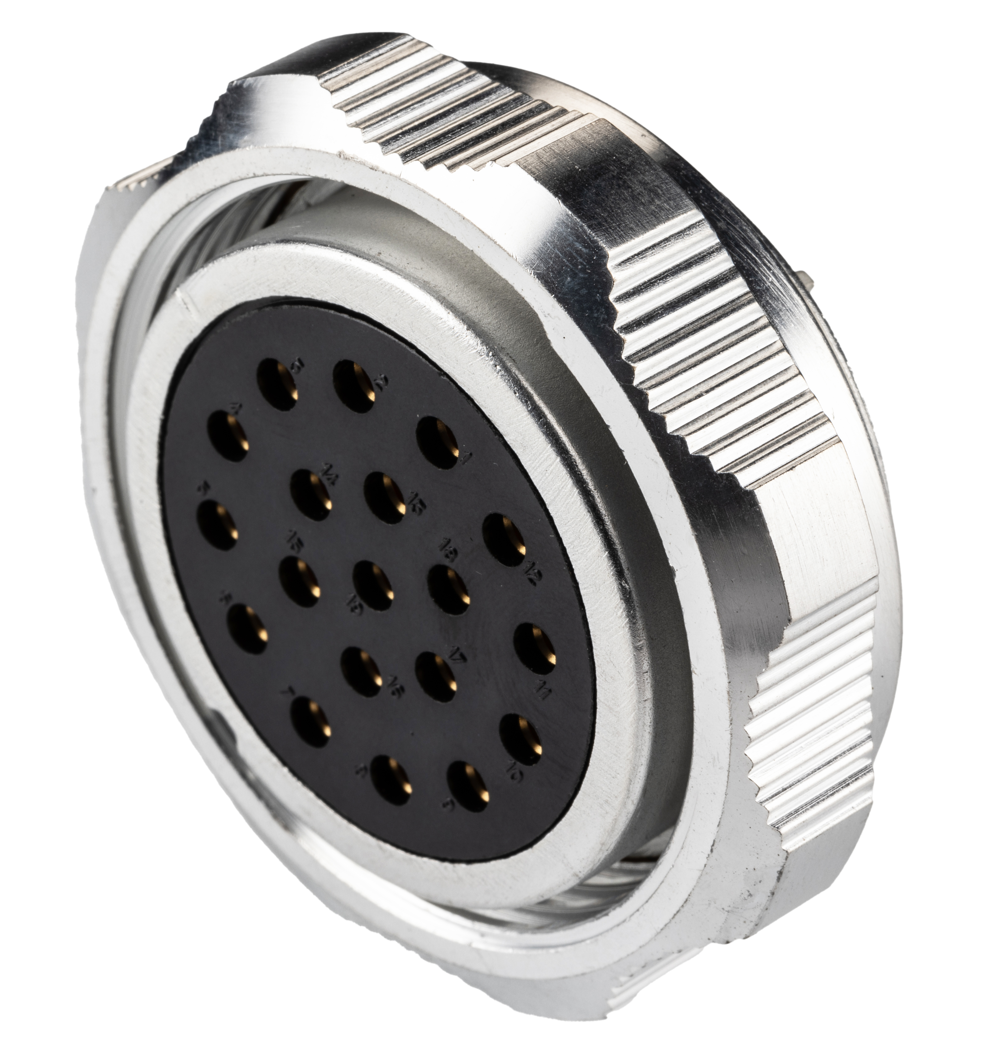 Amphenol Socapex Circular Connector, 19 Contacts, Cable, Standard Connector, Plug, Female, IP67, SL61 Series