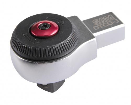 SAM DTC0 Series Reversible Ratchet Insert, 9.525 mm, 9 x 12mm Insert, Chrome Finish