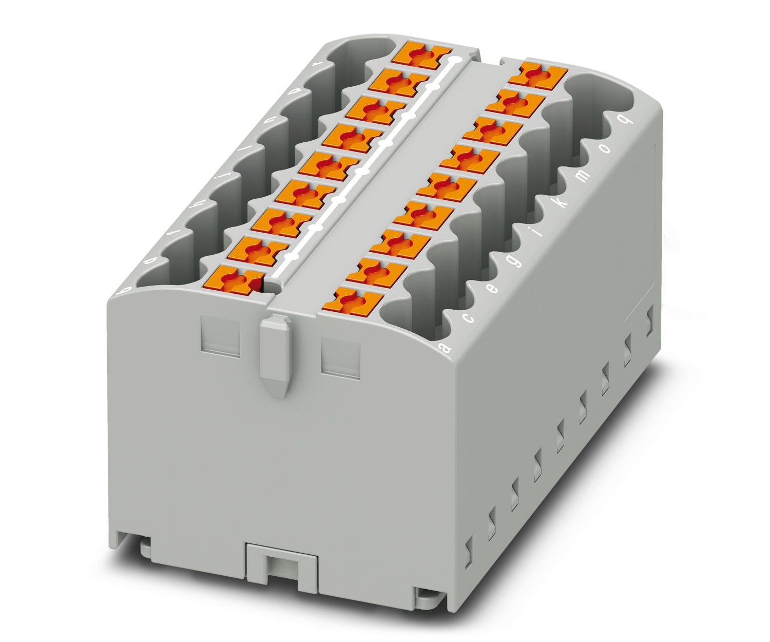Phoenix Contact Distribution Block, 18 Way, 0.14 → 4mm², 24A, 500 V, Grey