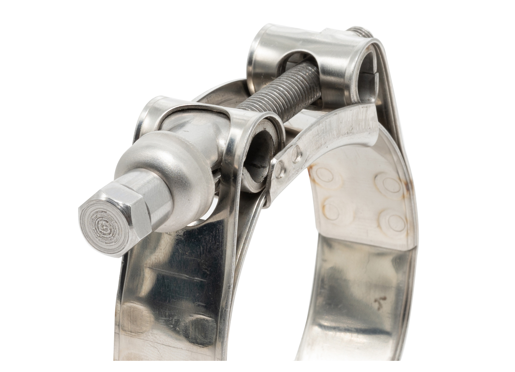 RS PRO Stainless Steel 304 Bolt Head Hose Clamp, 20mm Band Width, 43 → 47mm ID