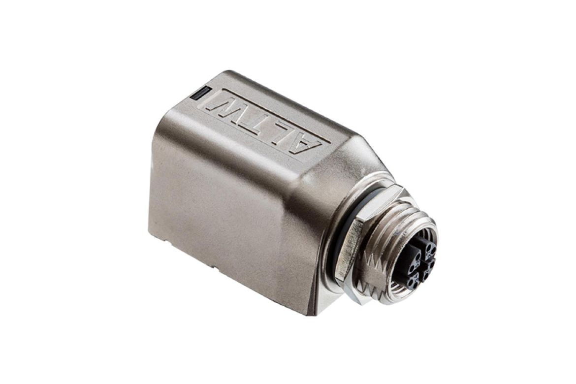 Amphenol Industrial Industrial Circular Connector, 8 Contacts, Threaded, M12 Connector, Socket, Female, IP67, M Series