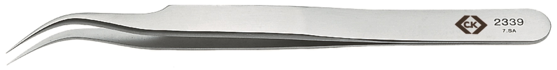 EUROSTAT 115 mm, Stainless Steel, ESD Tweezers