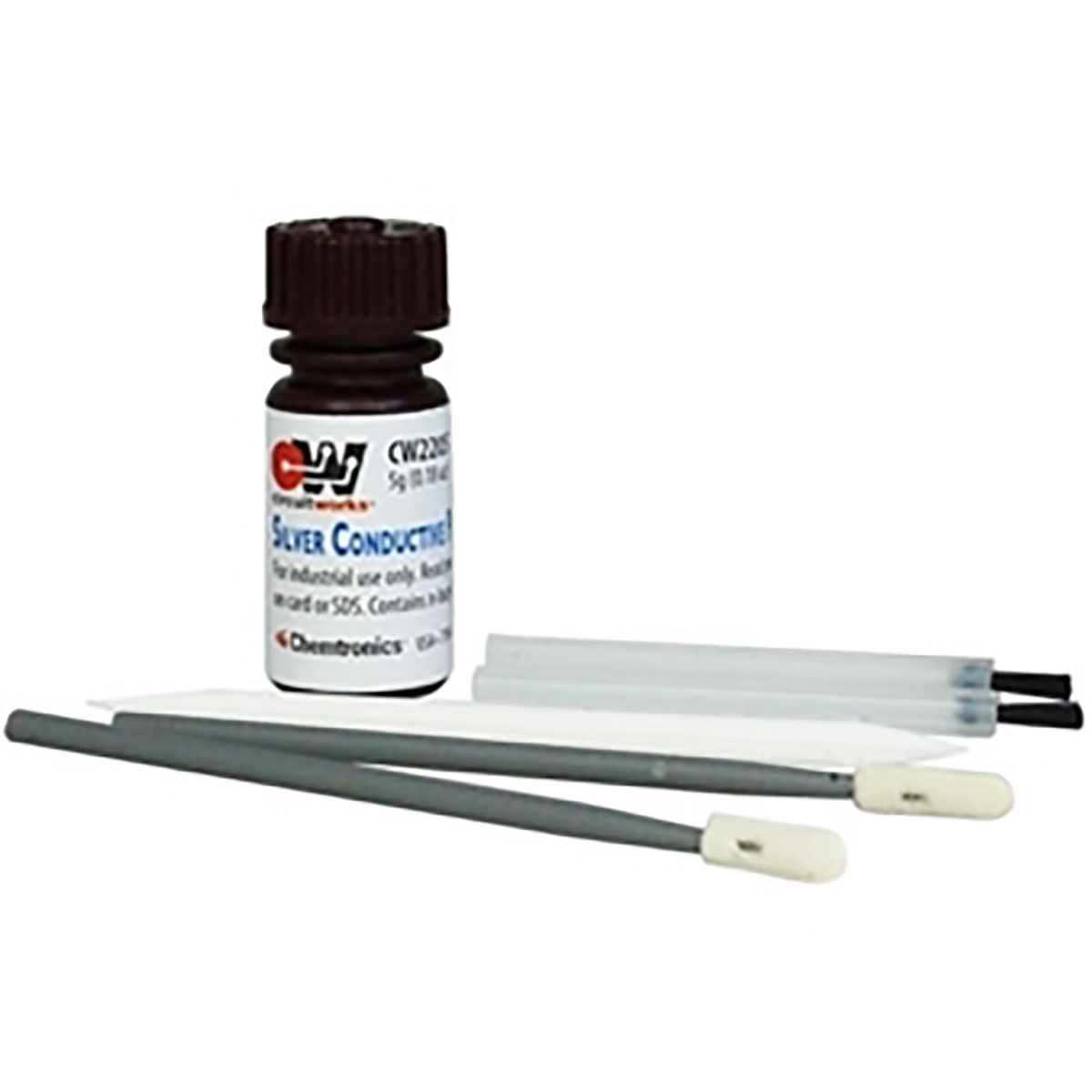 Chemtronics Silver Conductive Lacquer for Electronics, PCBs