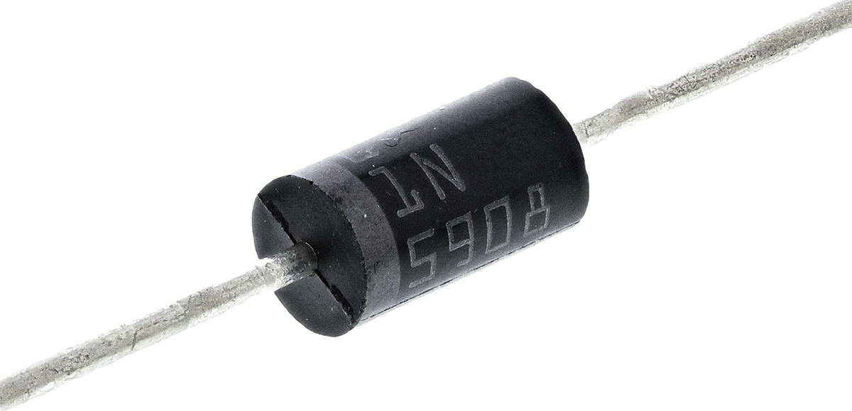 STMicroelectronics 1N5908, Uni-Directional TVS Diode, 1500W, 2-Pin DO-201
