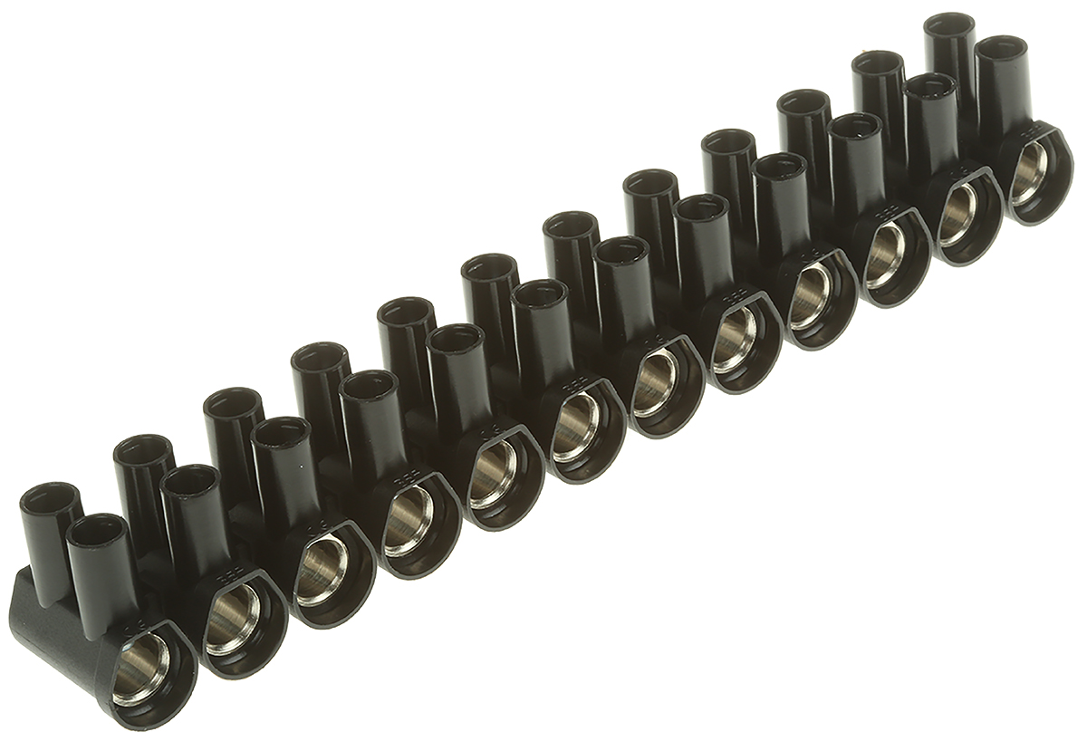 CAMDENBOSS Terminal Strip, 125A, 35 mm² Wire, Screw Termination