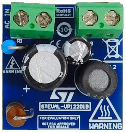 STMicroelectronics Evaluation Board Implements A 15 V-3 W Buck Converter Flyback Converter for STEVAL-VP12201B