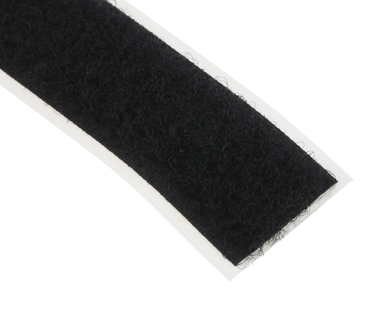 Velcro Black Loop Tape, 20mm x 5m