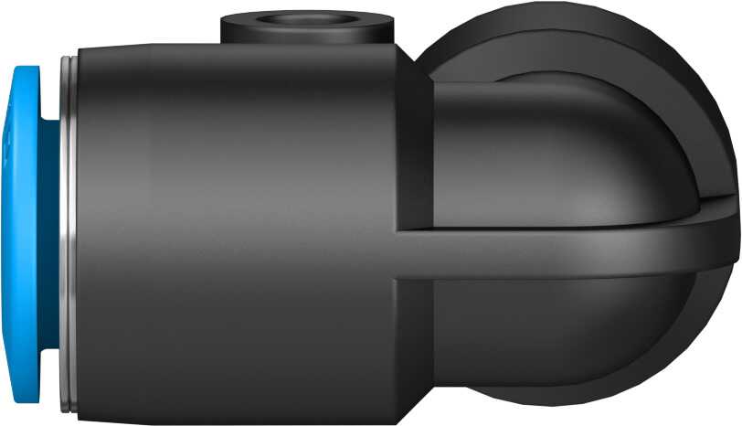 Festo QSL Series Elbow Tube-toTube Adaptor, Push In 8 mm to Push In 8 mm, Tube-to-Tube Connection Style, 153072