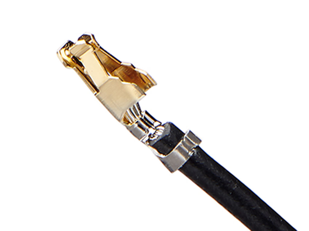 Molex Female Female Pre-Crimped Lead, 300mm, 16AWG, Black