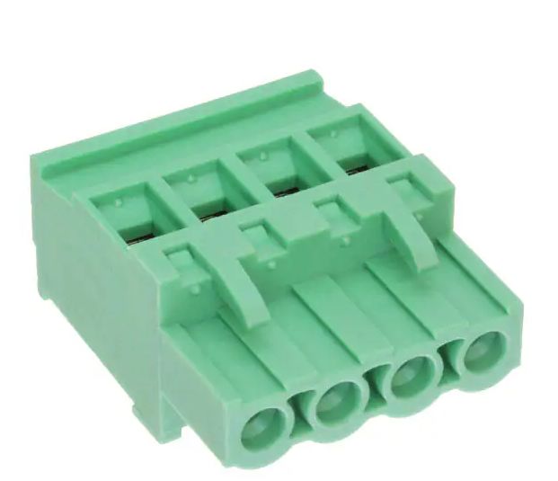 RS PRO, 5.08mm Pitch, 4 Way, Pluggable Terminal Block, Plug, Free Hanging (In Line)