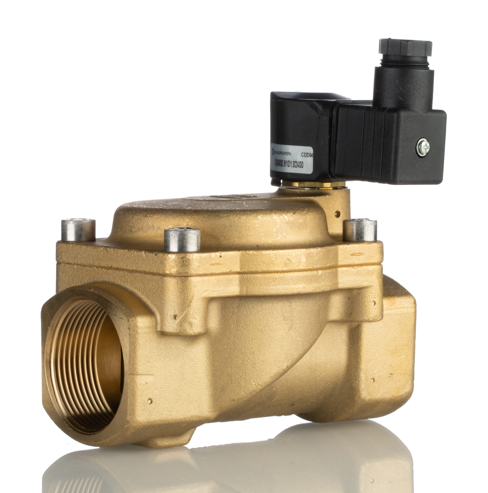 Buschjost Solenoid Valve 8240600.9101.02400, 2 Port, NC, 24 V dc G1-1/2