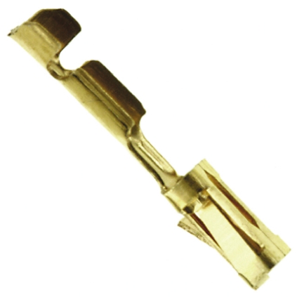 TE Connectivity AMPMODU MOD IV Series Female Crimp Terminal, 32AWG Min, 27AWG Max