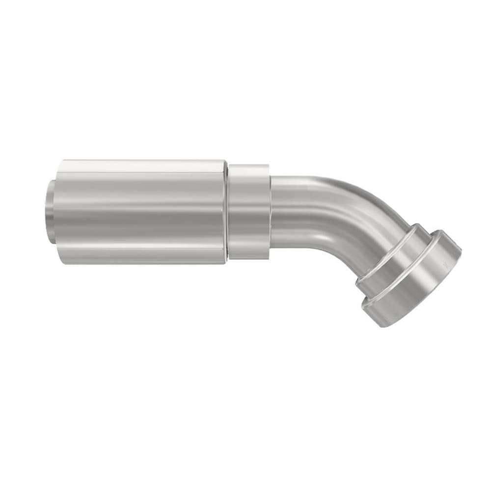 Parker Crimped Hose Fitting Hose to 2 in Flange, 1XF77-24-20