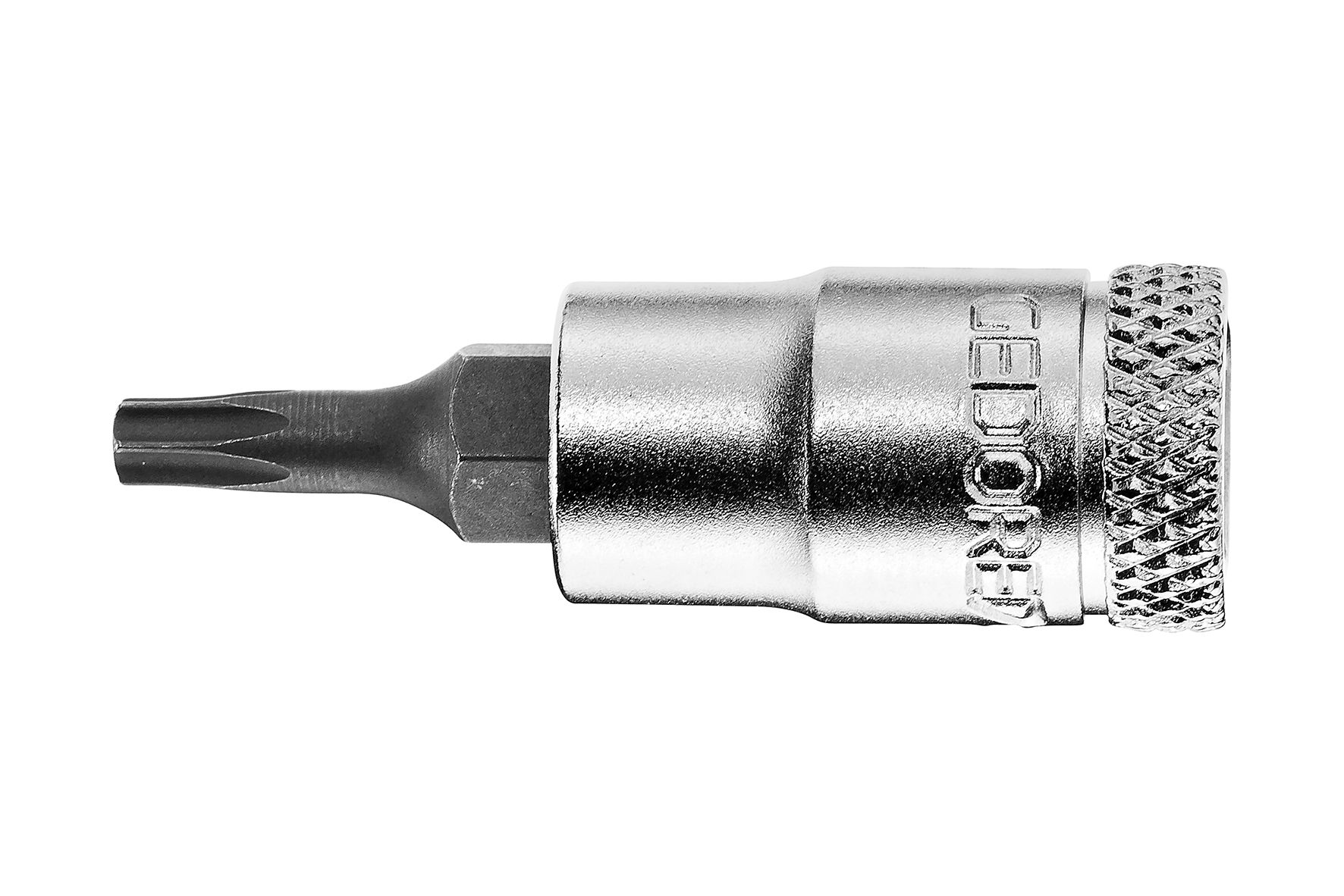 Gedore Torx Screwdriver Bit, T40 Tip, 1/4 in Drive, Square Drive, 37 mm Overall