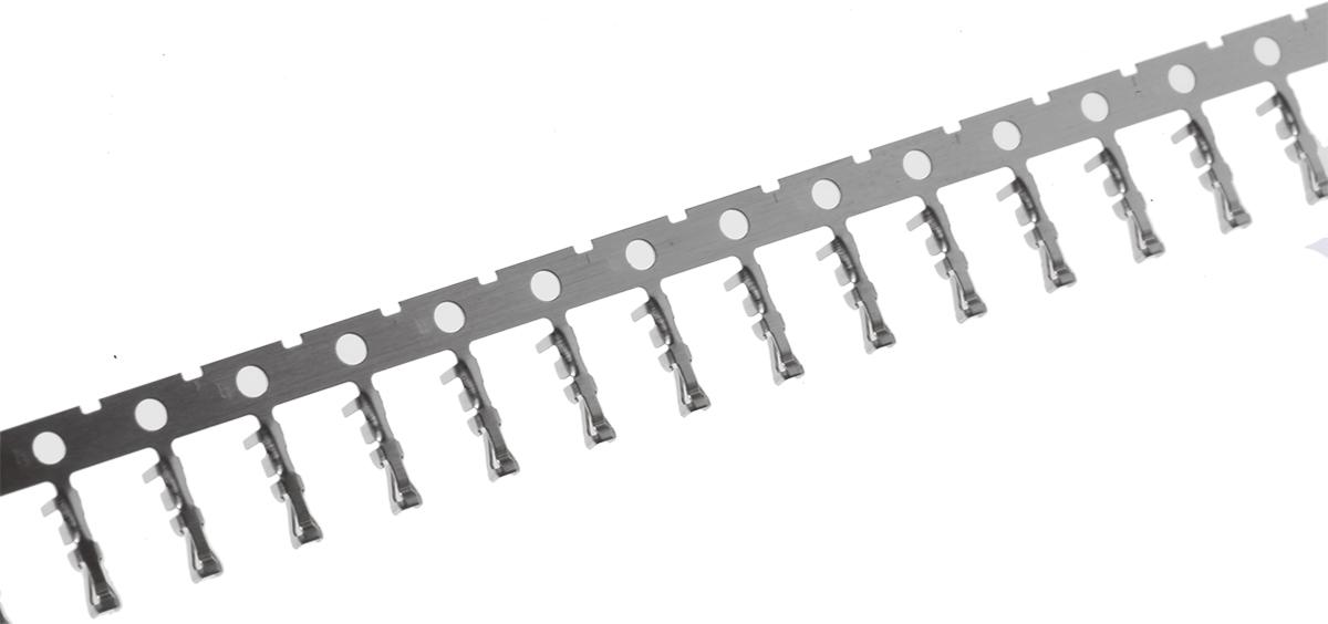 Amphenol Communications Solutions Minitek Series Female Crimp Terminal, 30AWG Min, 26AWG Max