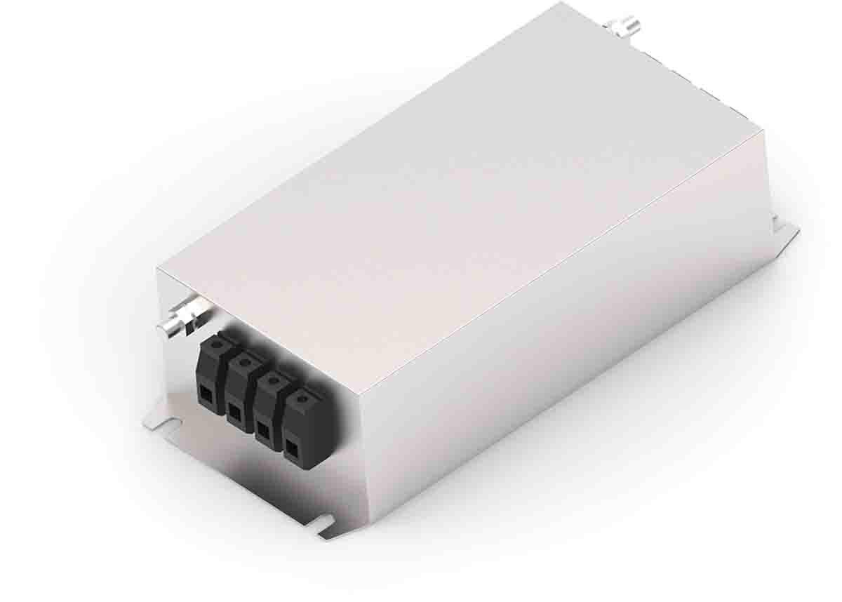 TE Connectivity, KEP 100A 440 V ac 50 → 60Hz, Chassis Mount EMI Filter, Terminal Block 3 Phase